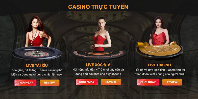 Những ưu điểm khi tham gia Casino Online U888  